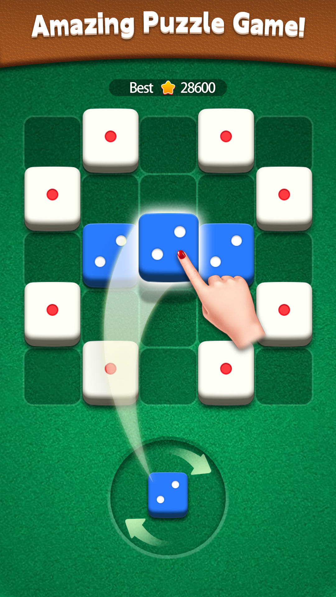 Скриншот игры Dice Puzzle - Merge puzzle