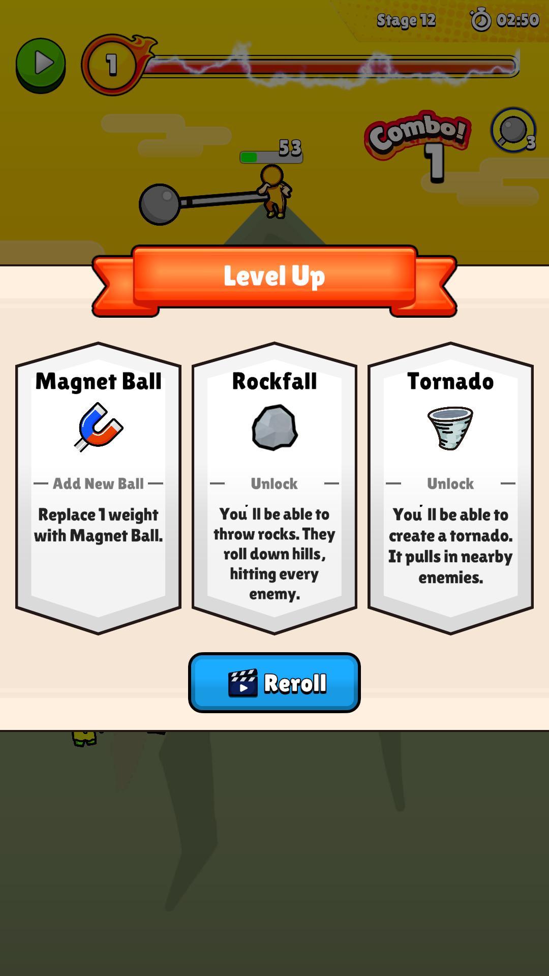 Pendulum Sweeper Game Screenshot