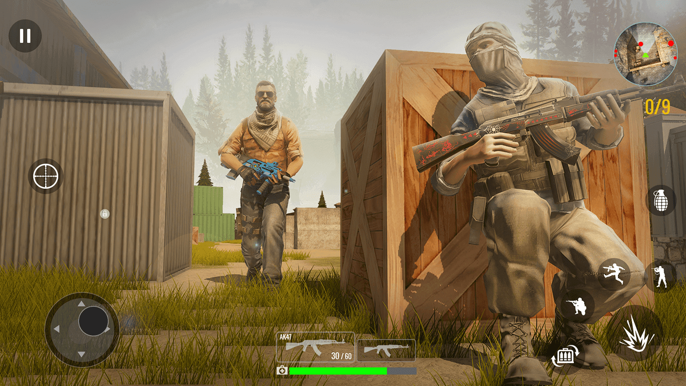 Fps Commando Offline Fire Game Screenshot