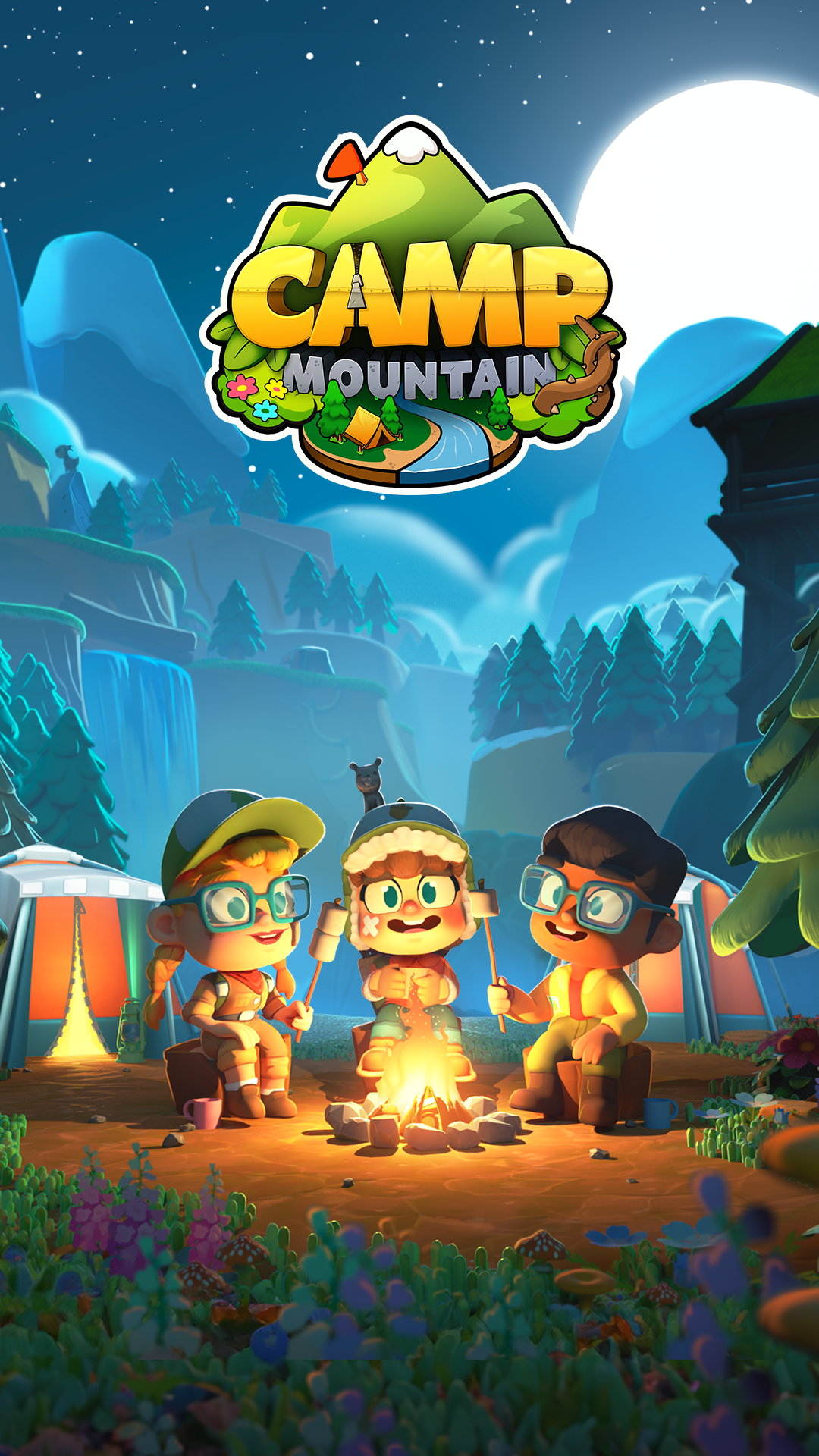Camp Mountain 게임 스크린 샷