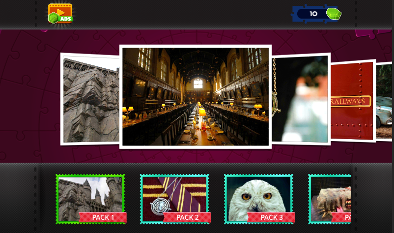 Hogwarts Jigsaw - Puzzle games Game Screenshot