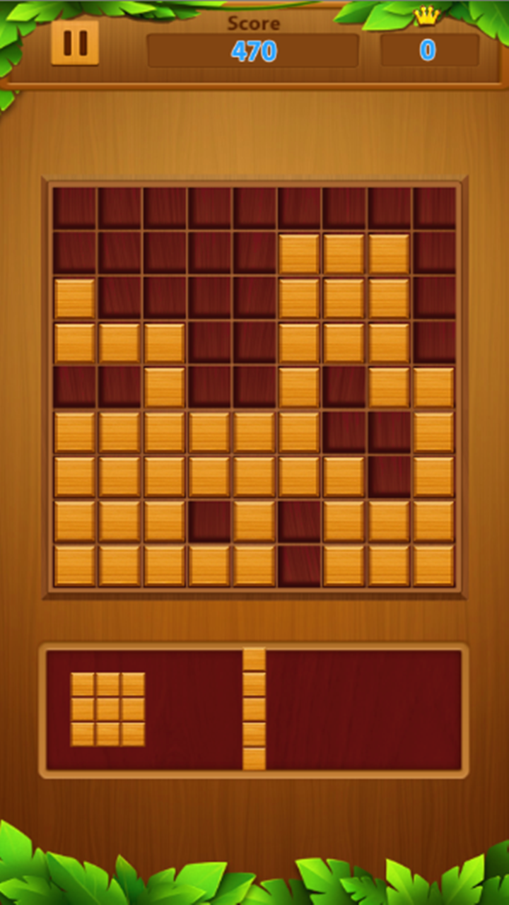 Скриншот игры Wooden Block Adventure
