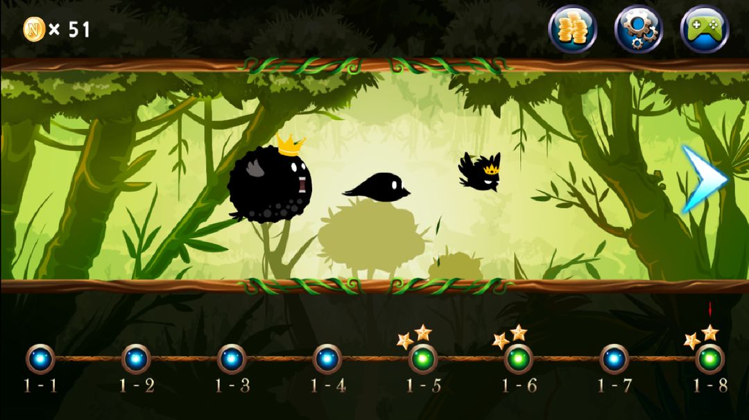 Screenshot of NIMBLE BIRDS