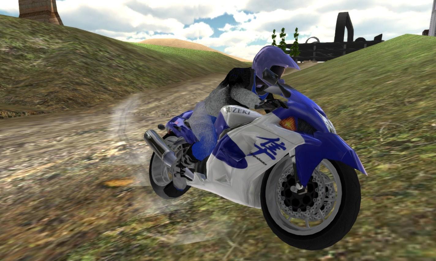 Cuplikan Layar Game Extreme Bike Race Driving