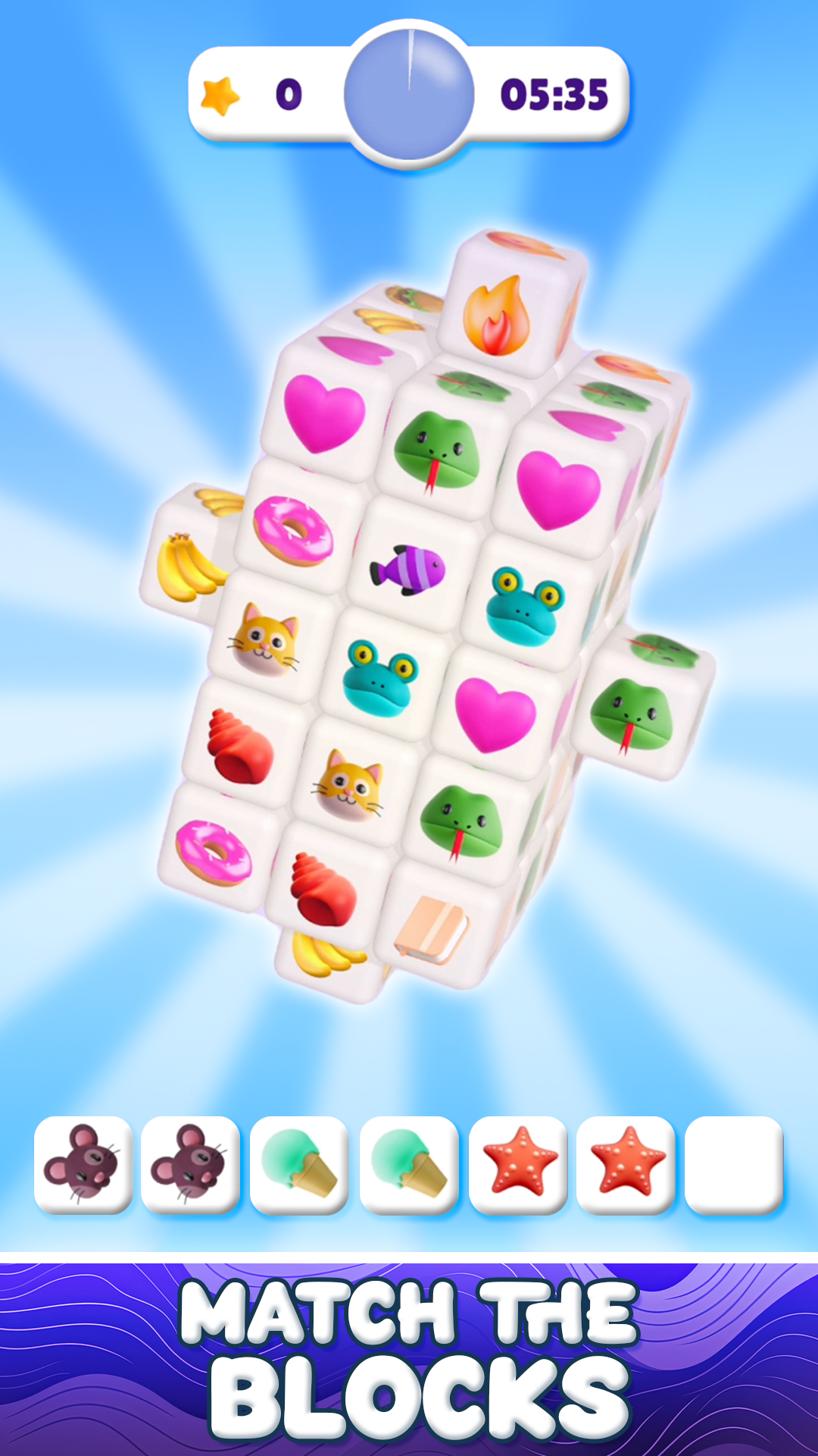 Скриншот игры Matchcross 3D