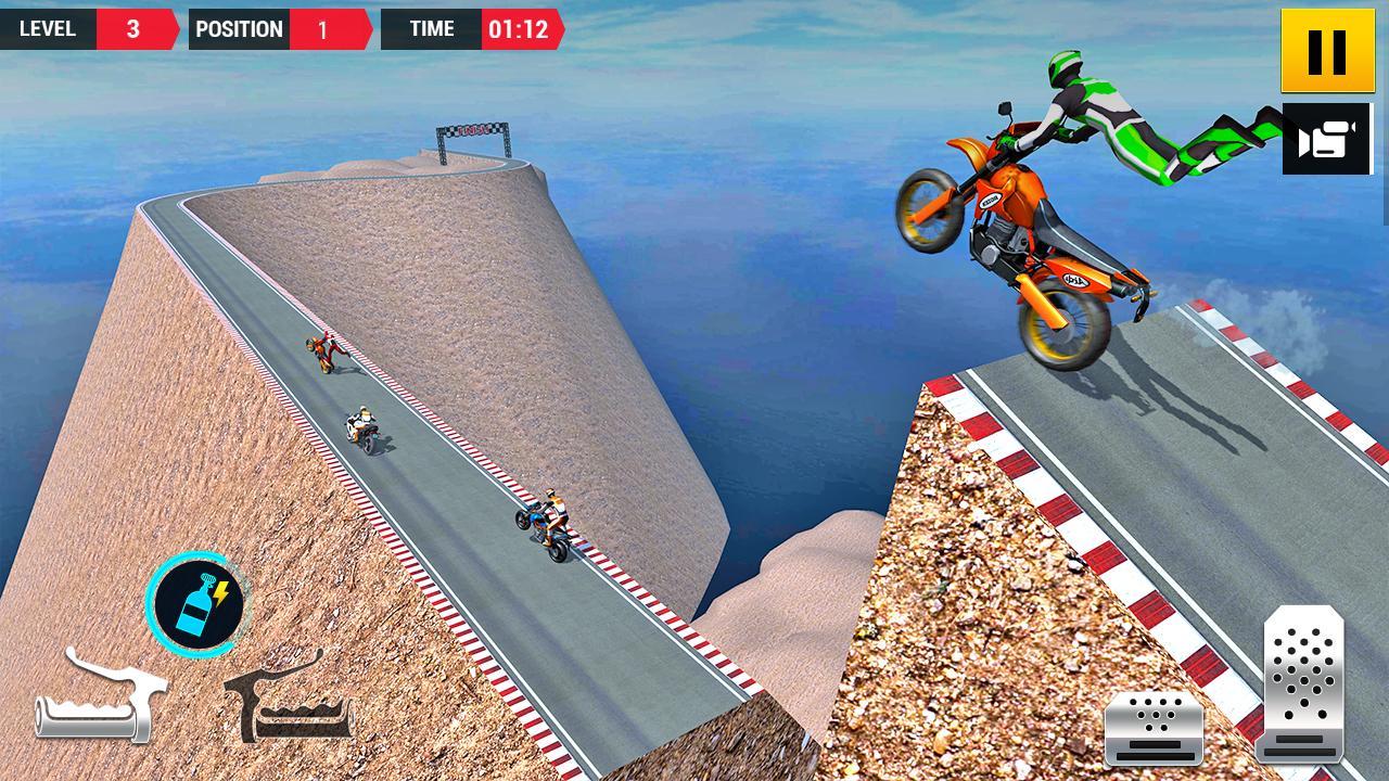 Screenshot 1 of 山地自行車賽車遊戲 2019 