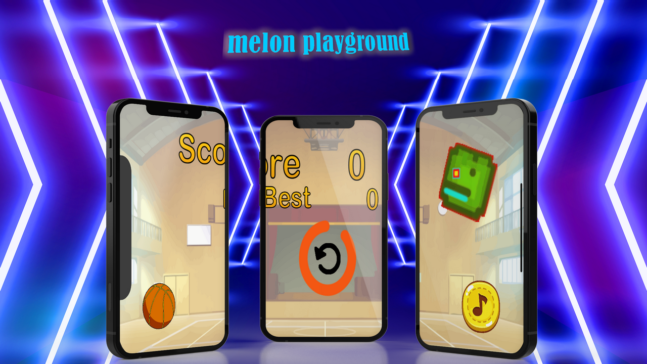 Bal playgroundrun melon basket Game Screenshot