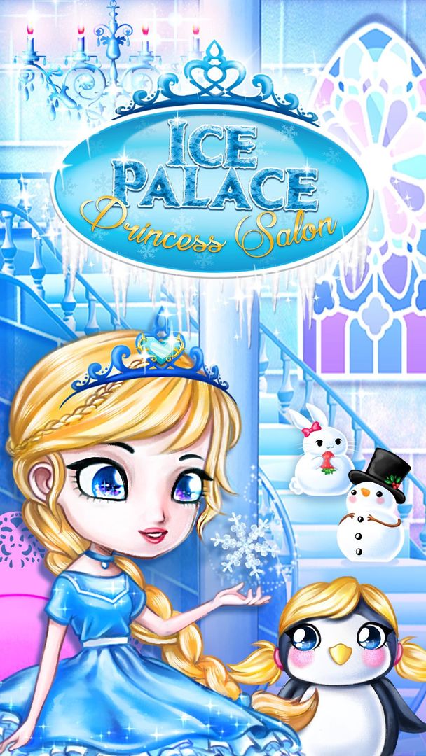 Ice Palace Princess Salon 게임 스크린 샷
