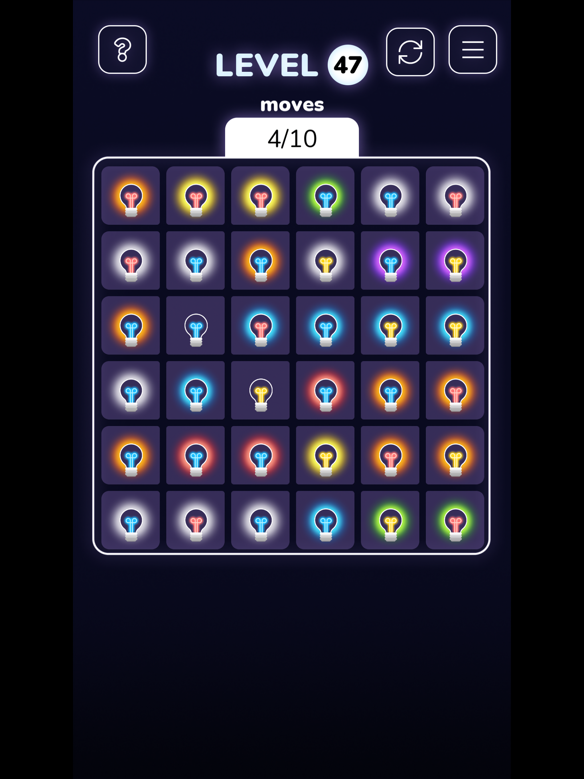 Bulbs 2.0 screenshot game