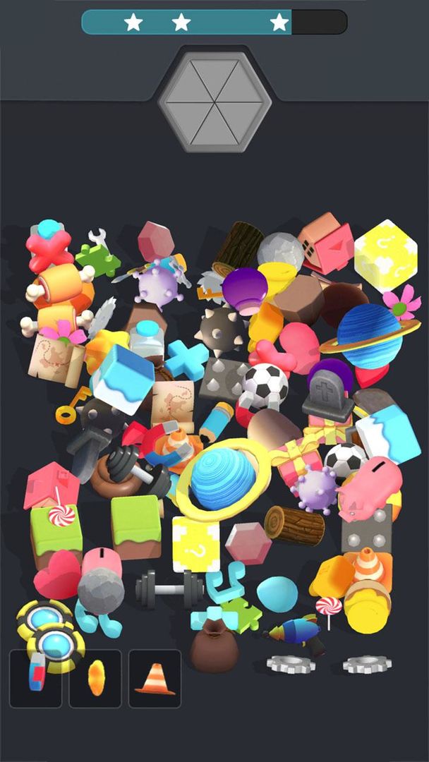 Screenshot of Pair 3D: Match 3D puzzle