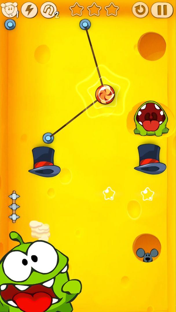 Cut the Rope ภาพหน้าจอเกม