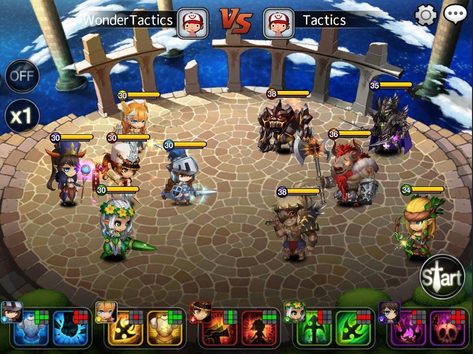 Wonder Tactics Game Screenshot