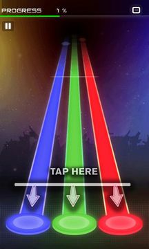 Cuplikan Layar Game Music Hero