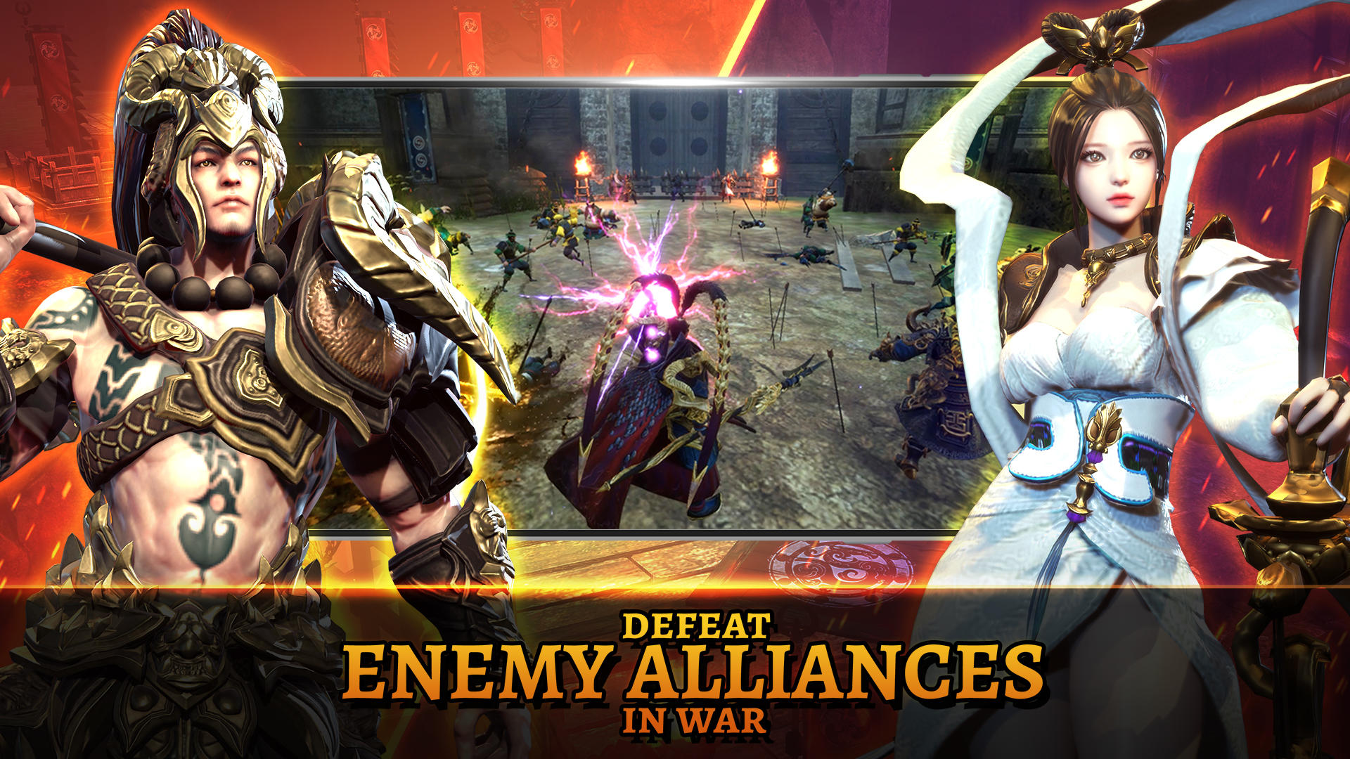 Three Kingdoms: Legends of War Game Screenshot