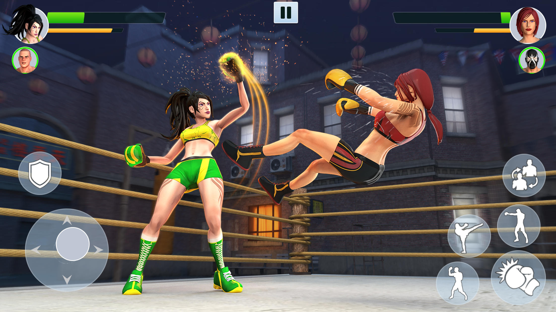 Boxing Heros: Fighting Games Game Screenshot