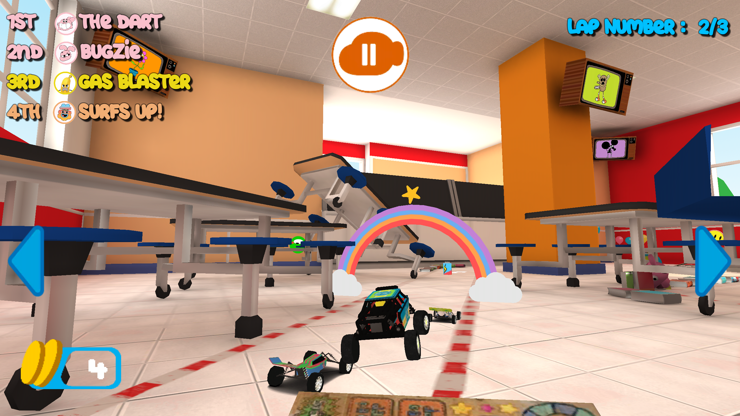 Gumball Racing Game Screenshot