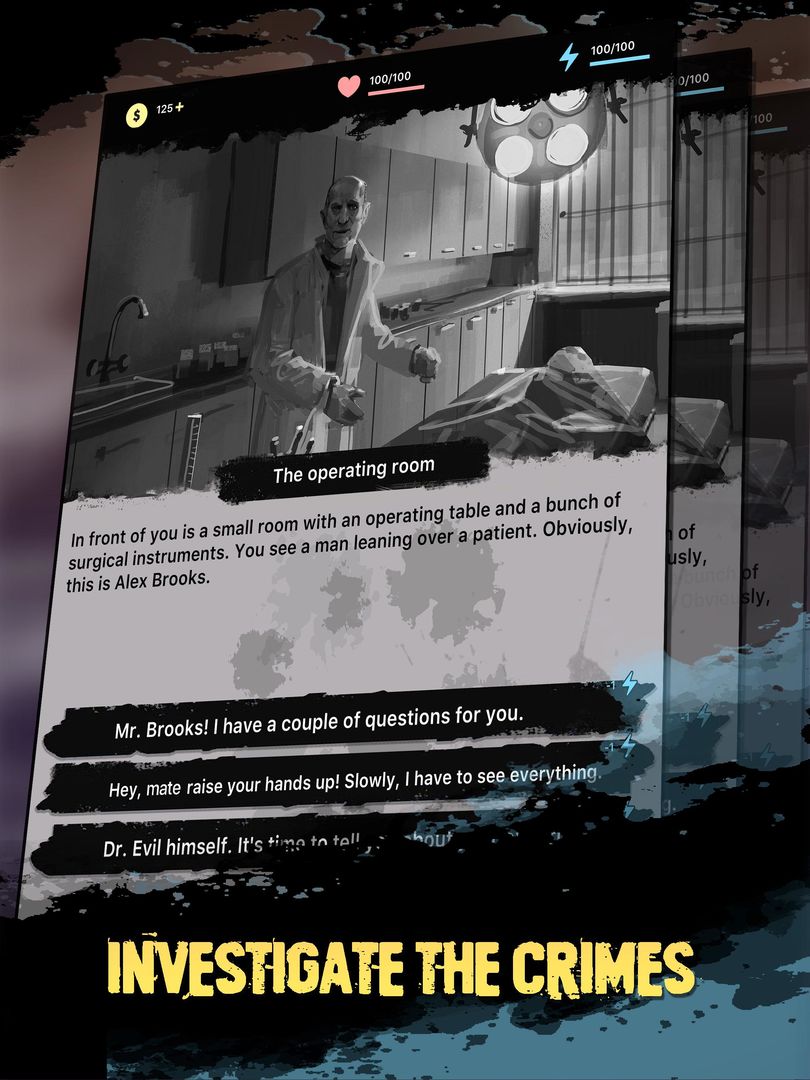 Games in Dreams: criminal detective story 게임 스크린 샷