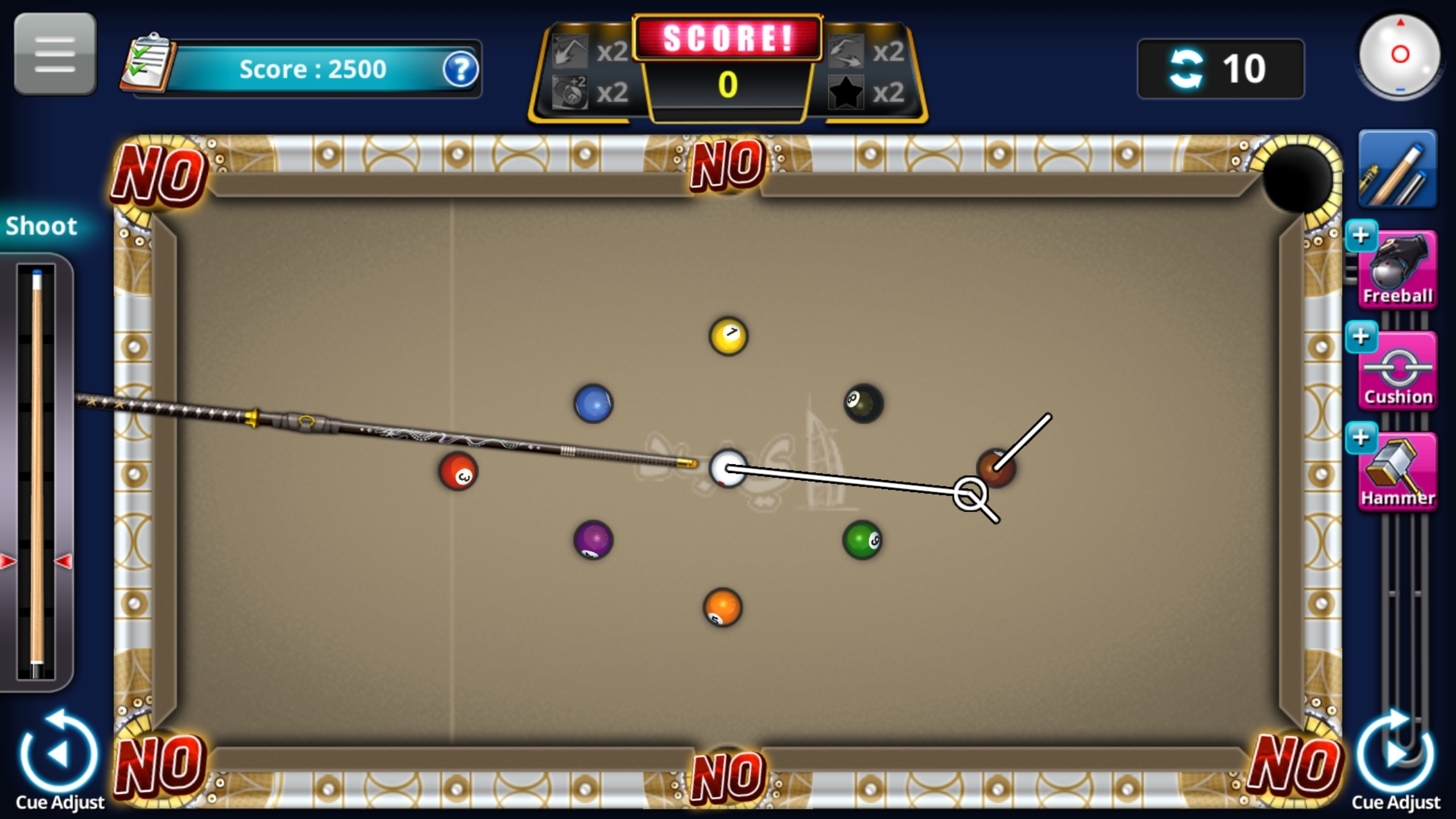 Cuplikan Layar Game Pool 2022 : Play offline game