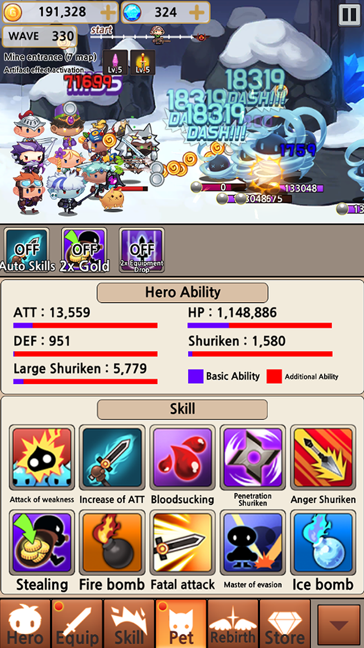 Assassin Lord : Idle RPG Game Screenshot