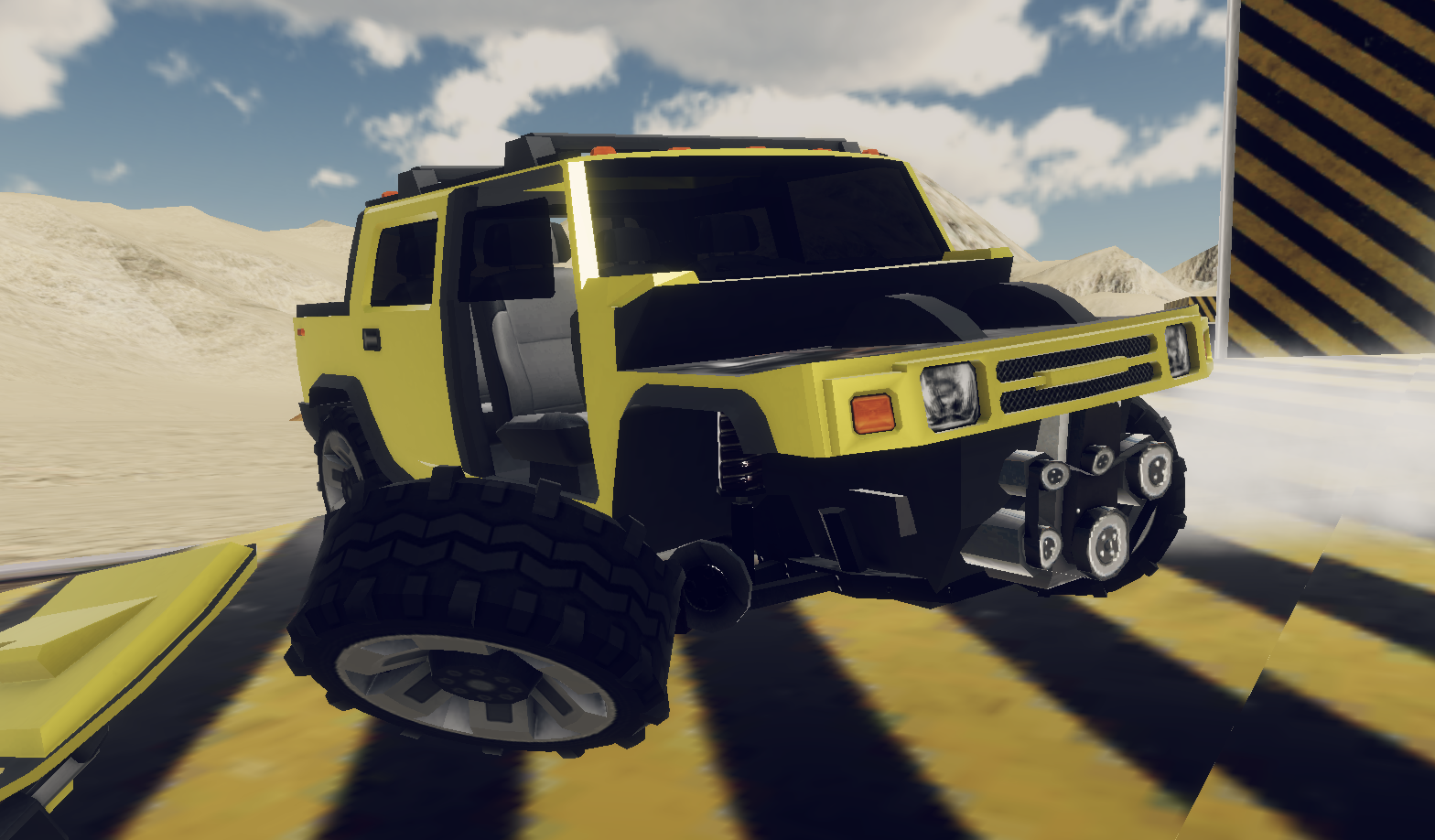 Car Crash Simulator : Desert Game Screenshot
