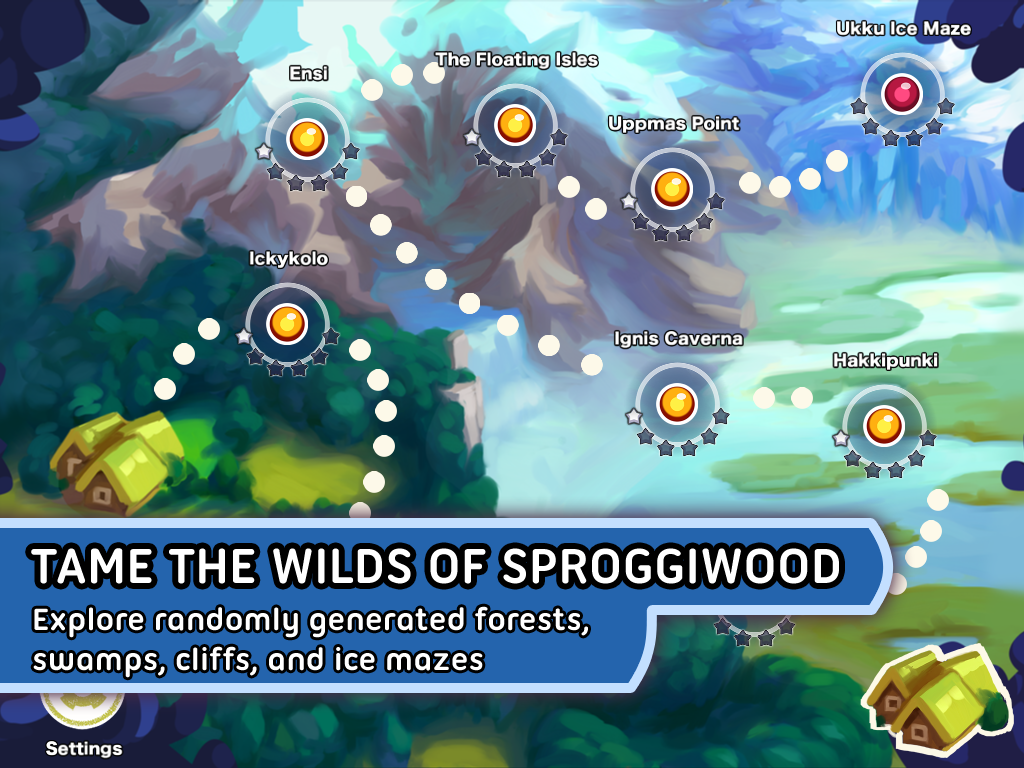 Sproggiwood ภาพหน้าจอเกม