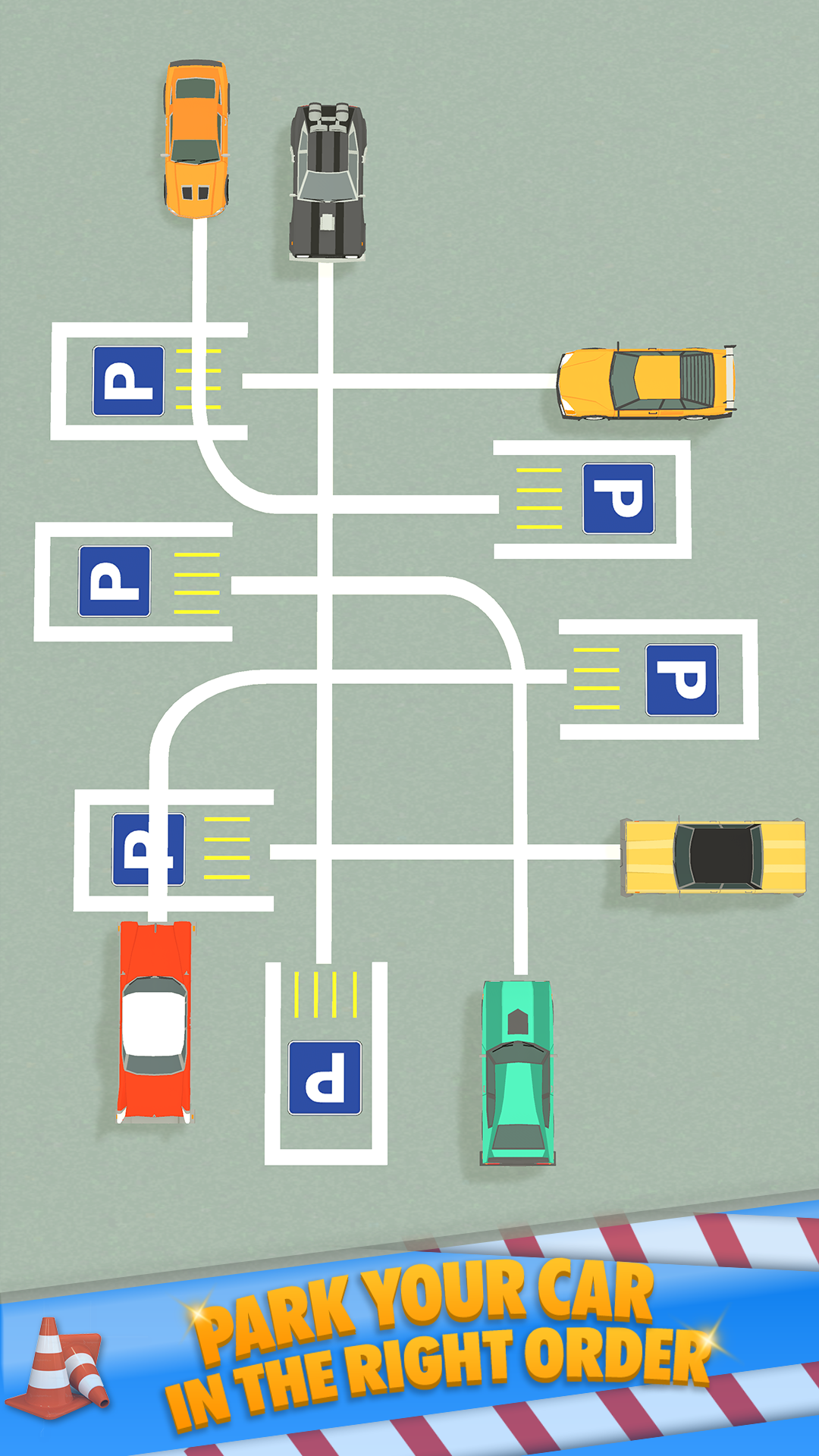 Parking Traffic Order Puzzle ภาพหน้าจอเกม