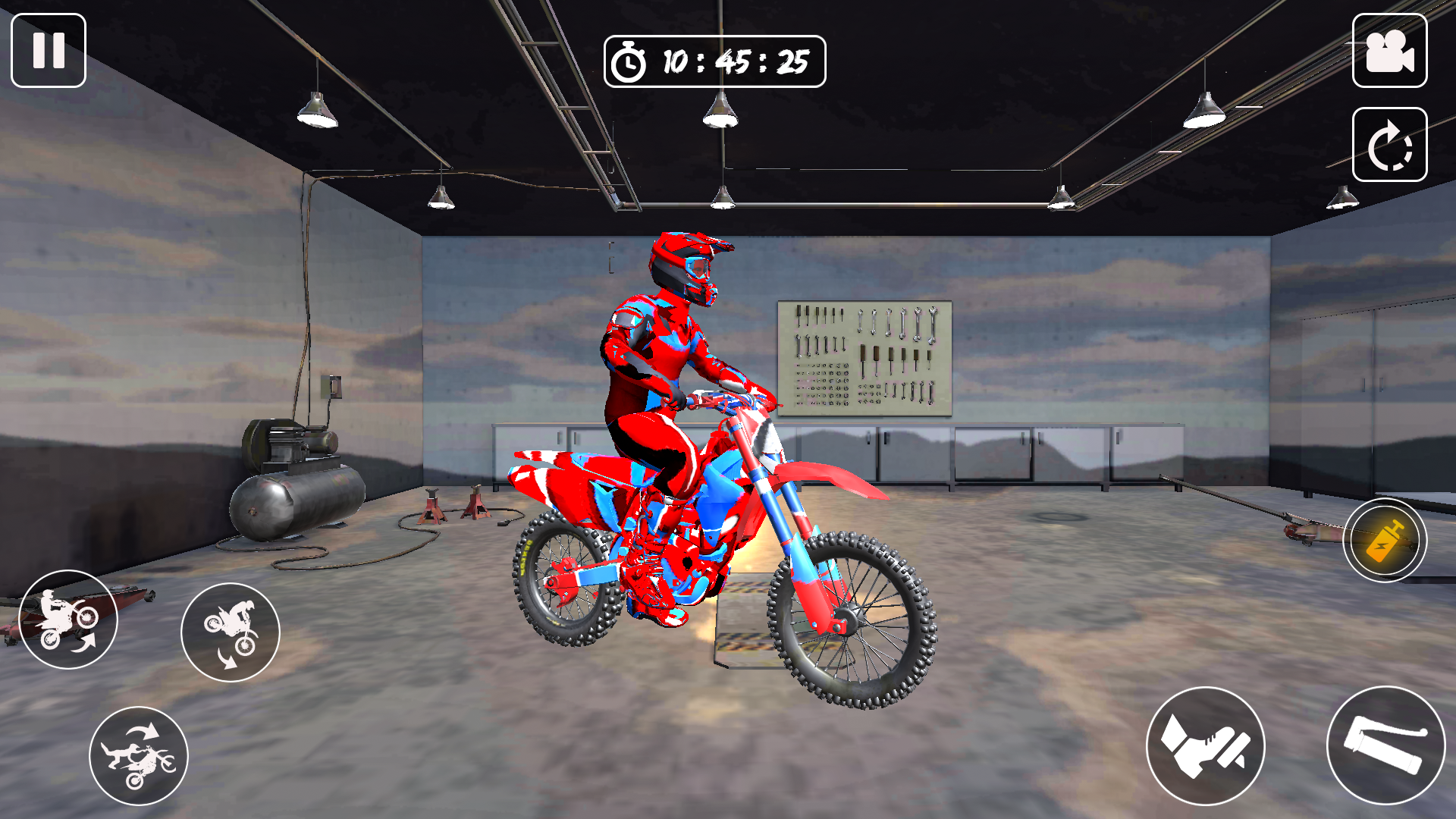 Motocross Bike Stunt Bike Game Game Screenshot