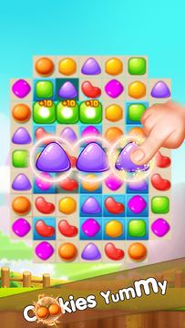 Yummy Cookie Star - Jelly Drop 遊戲截圖