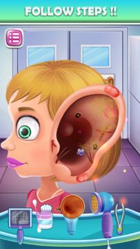Ear Doctor Surgery Clinic 게임 스크린샷