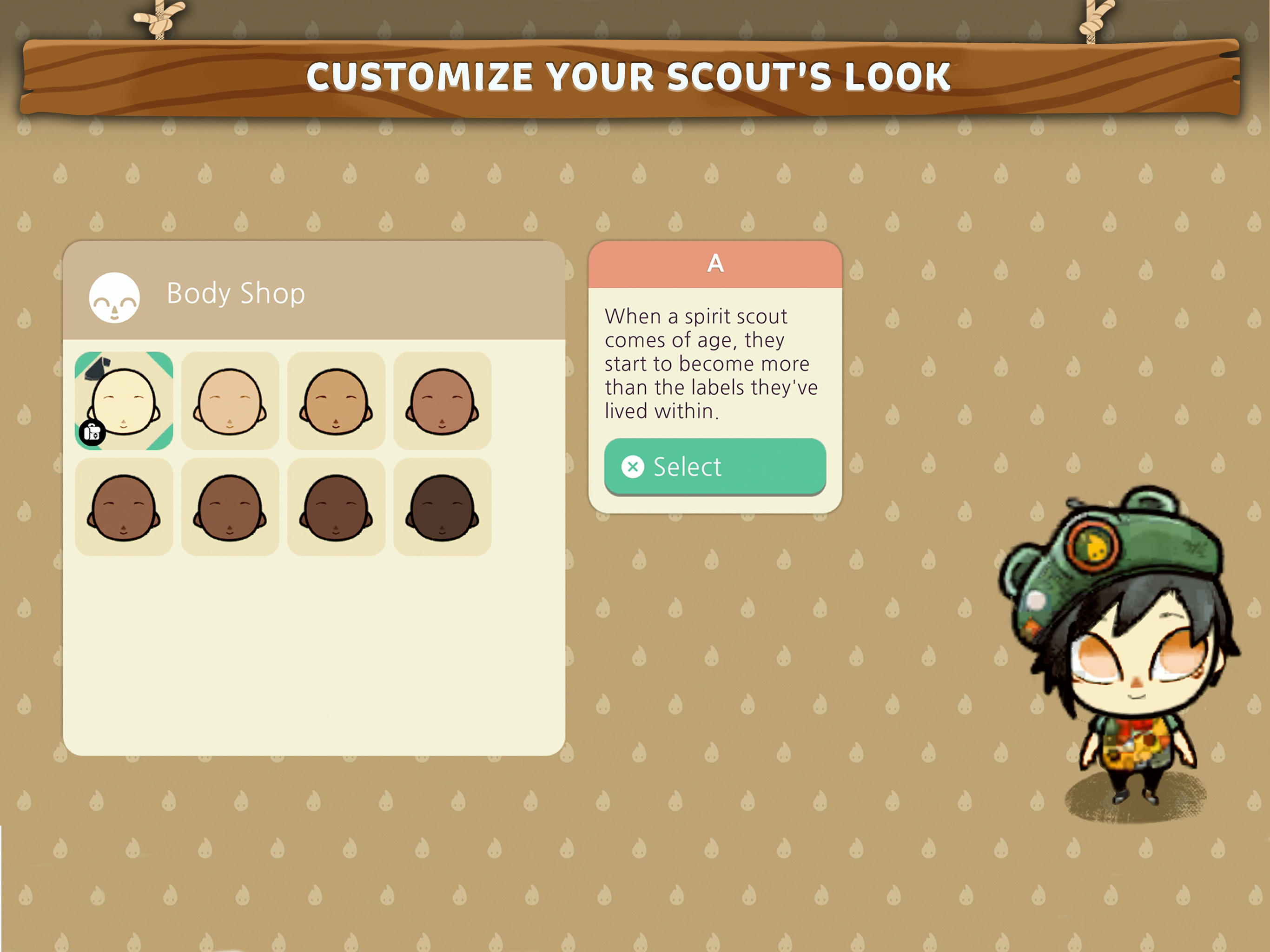 Cozy Grove: Camp Spirit Game Screenshot