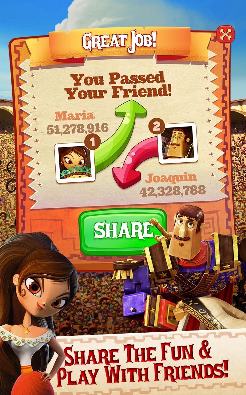 Cuplikan Layar Game Sugar Smash: Book of Life