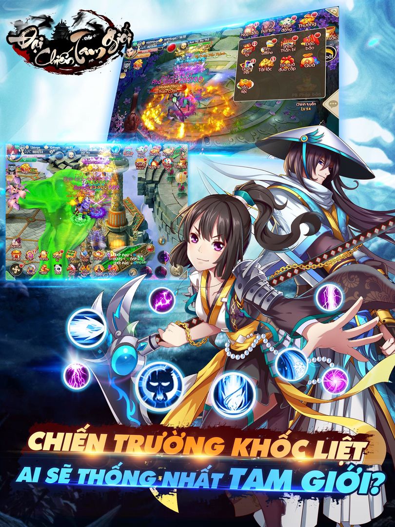 Screenshot of Đại Chiến Tam Giới - MMORPG Tiên Hiệp 2017