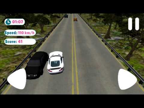 Screenshot of the video of Car Racing Free