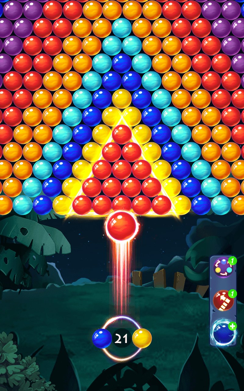 Screenshot 1 of Bubble Shooter - Mencocokkan 3 Game 1.8.3