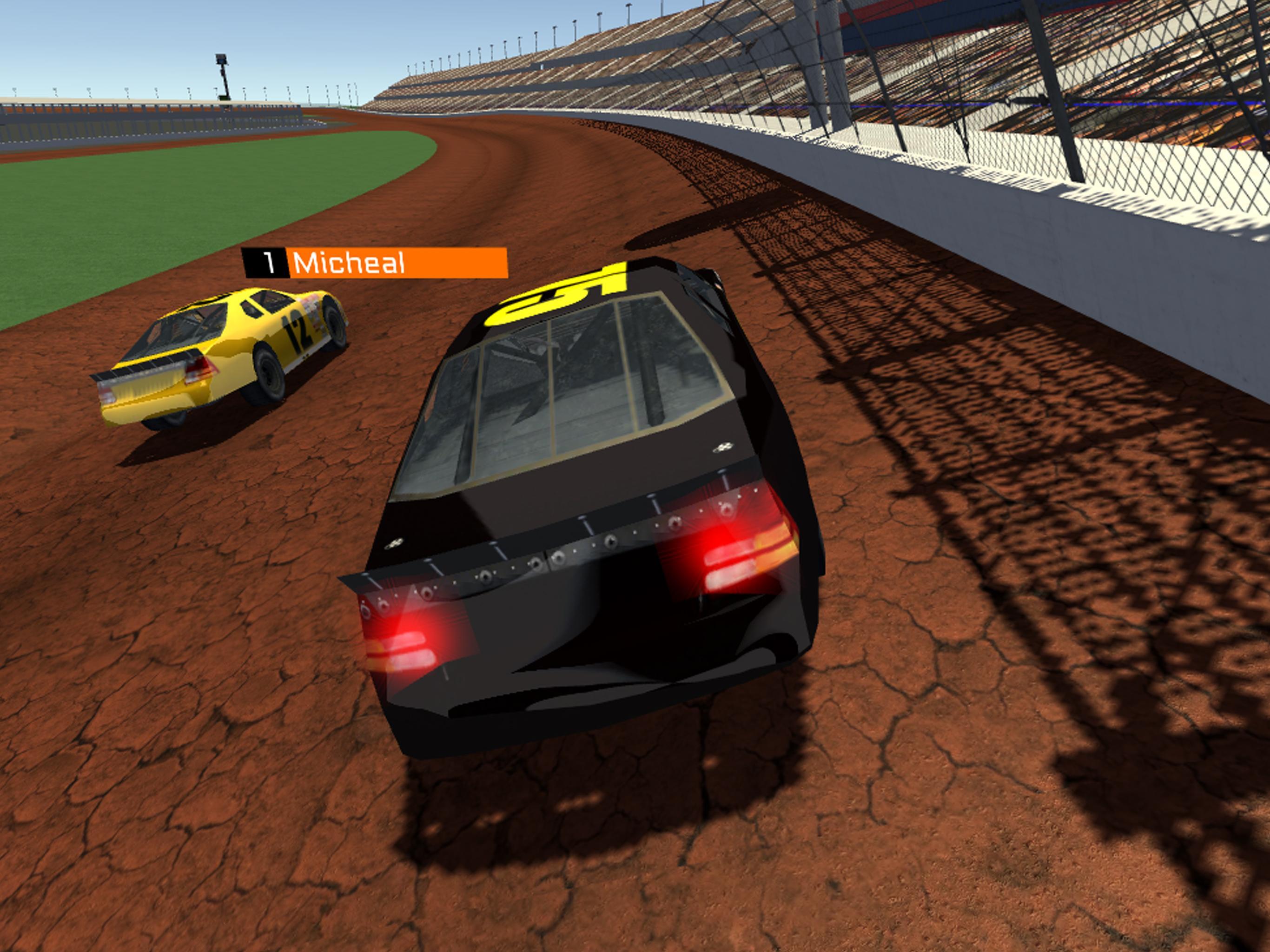 Dirt Track American Racing 게임 스크린 샷