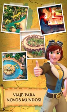 Captura de Tela do Jogo Pyramid Solitaire Saga