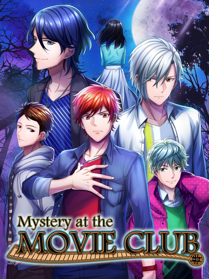 Mystery at the Movie Club - Otome Game Dating Sim 게임 스크린 샷