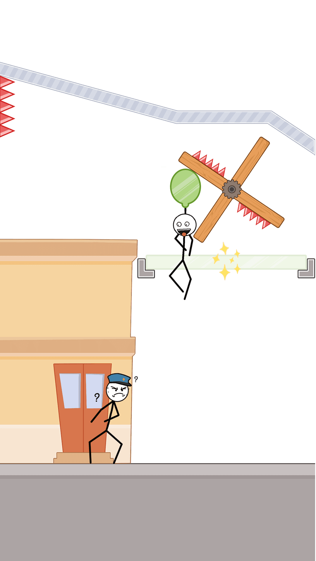 Dangling Man 게임 스크린 샷