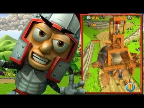 Screenshot of the video of Catapult King