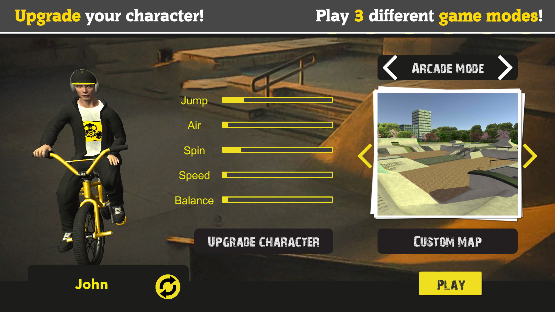 BMX FE3D 2 Game Screenshot