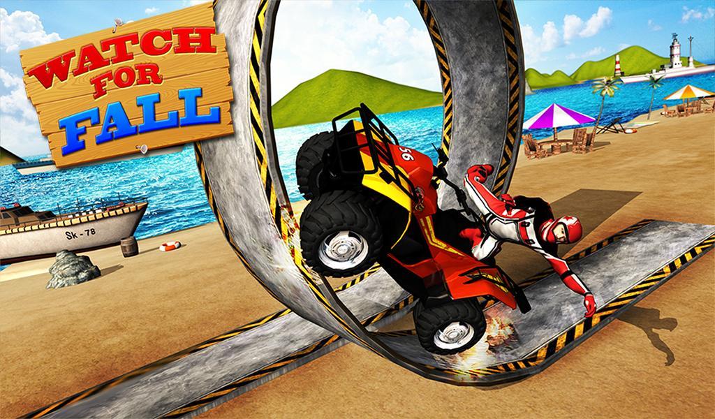 Beach Bike Stunts 2016 Game Screenshot