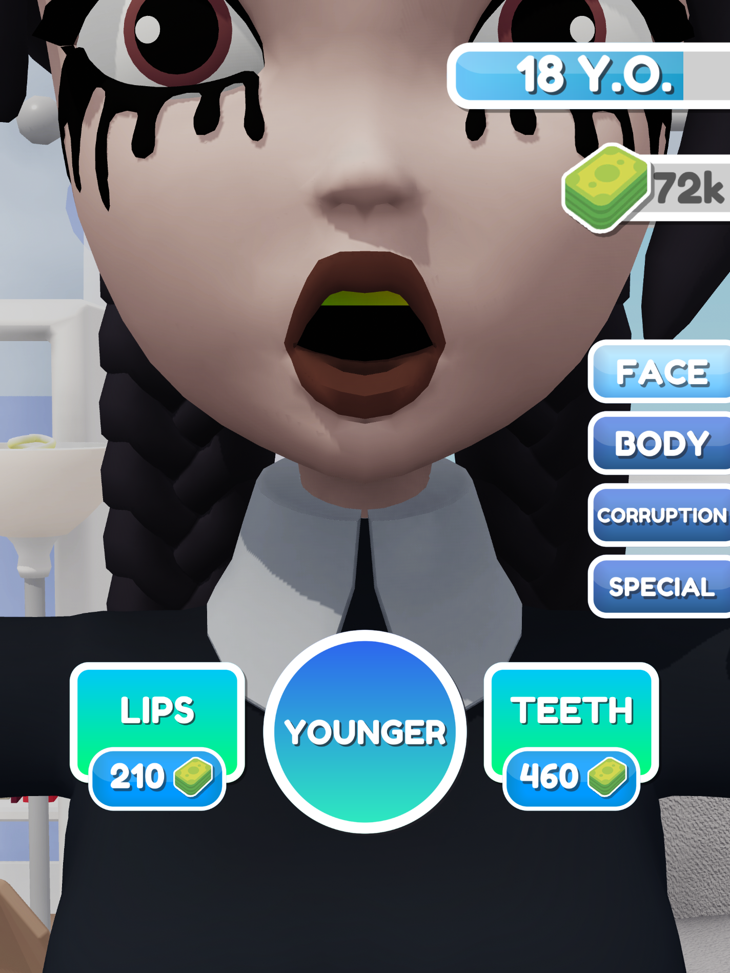 Youth IDLE Game Screenshot