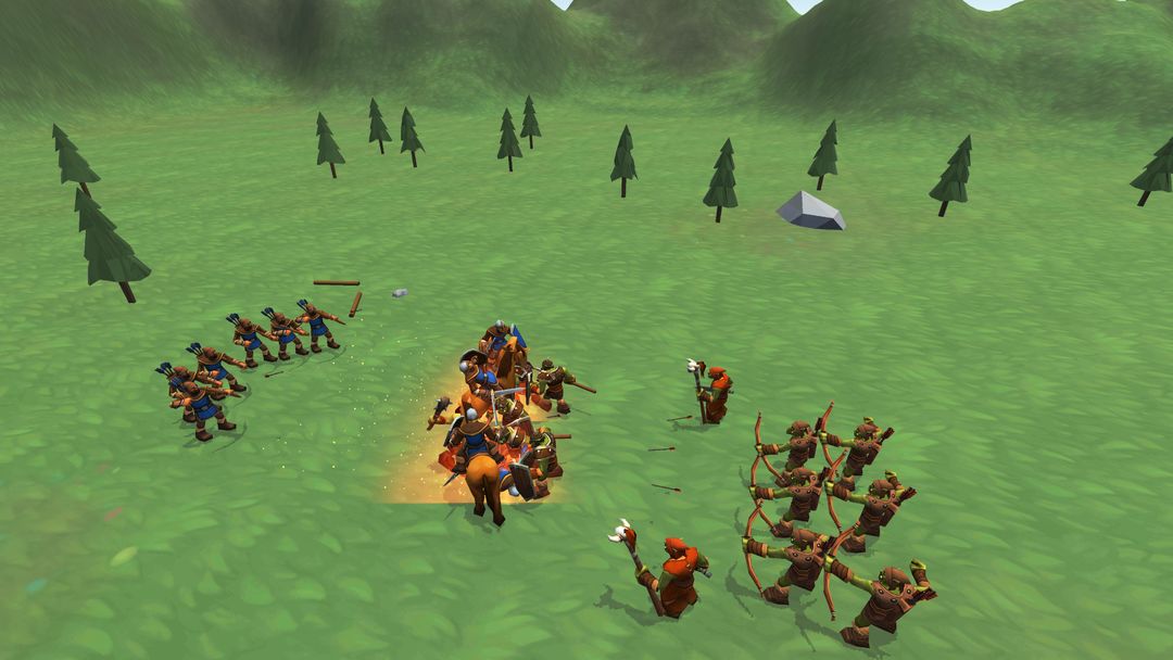 Orcs Vs Humans - Epic Battle Simulator ภาพหน้าจอเกม
