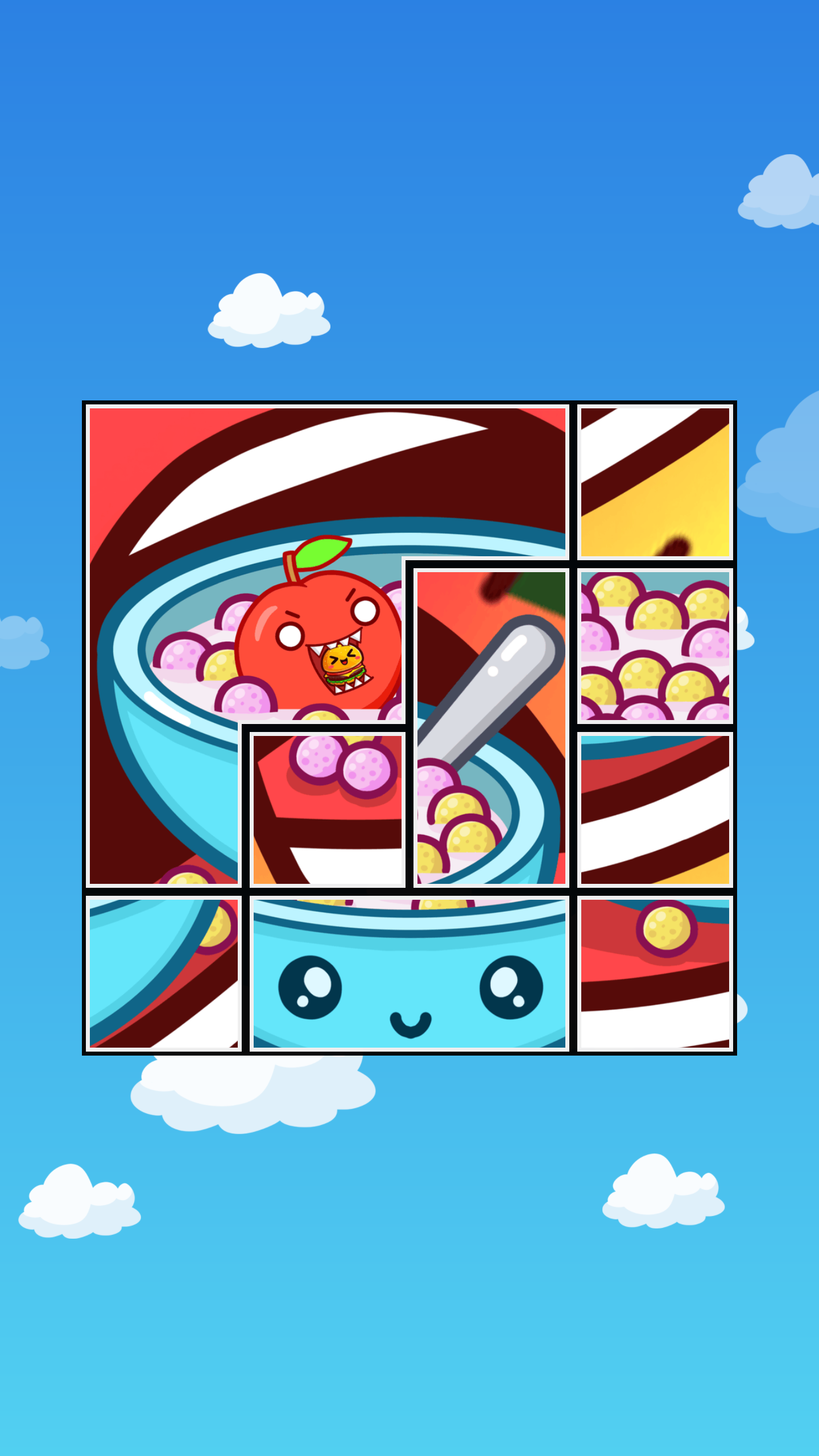 Food Sort ゲームのスクリーンショット