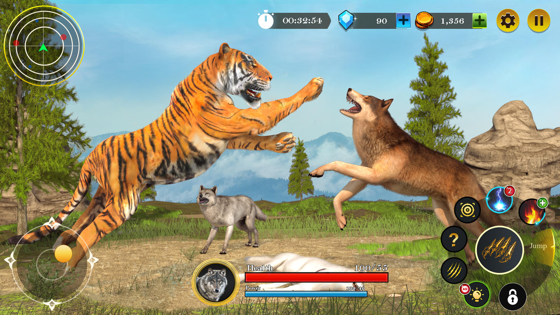 Juegos de lobos El simulador de lobos version móvil androide iOS descargar  apk gratis-TapTap