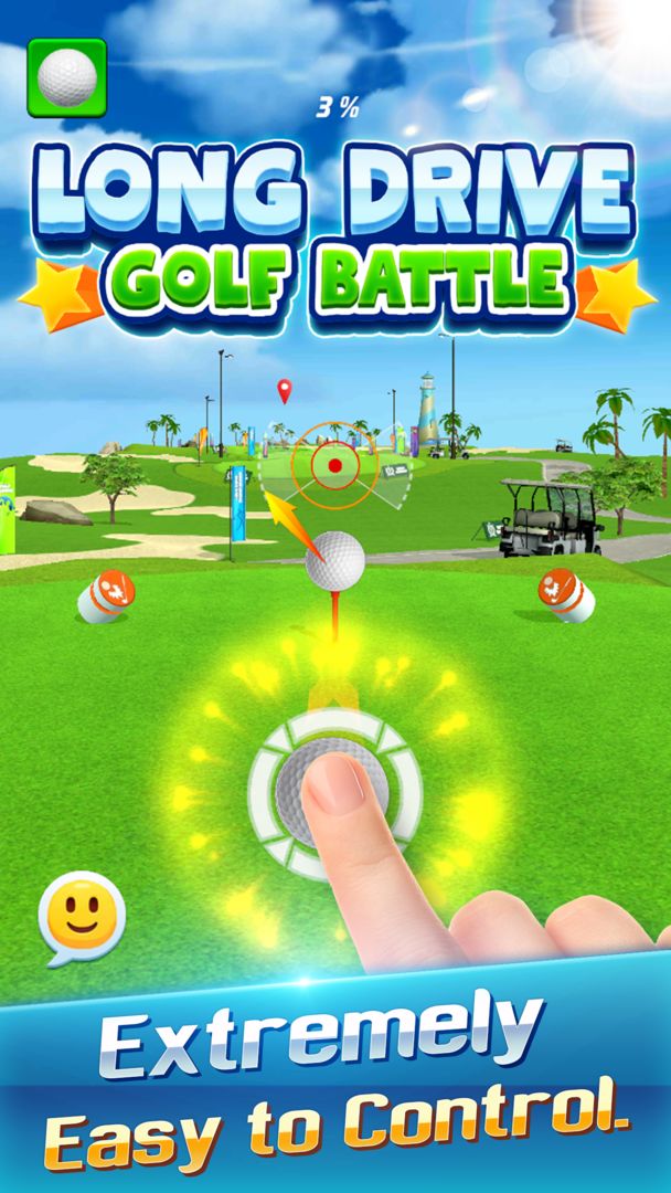 Long Drive: Golf Battle ภาพหน้าจอเกม