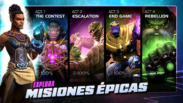 Captura de Pantalla del Juego Marvel Batalla de Superhéroes