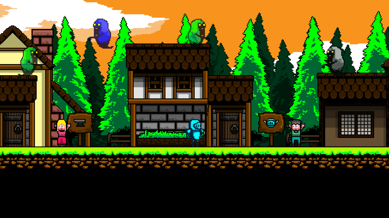 Screenshot of Soul Chase: Retro Action Adventure