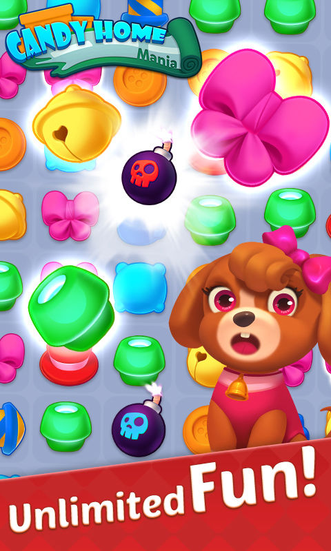 Candy Home Mania - Match 3 Puzzle screenshot game