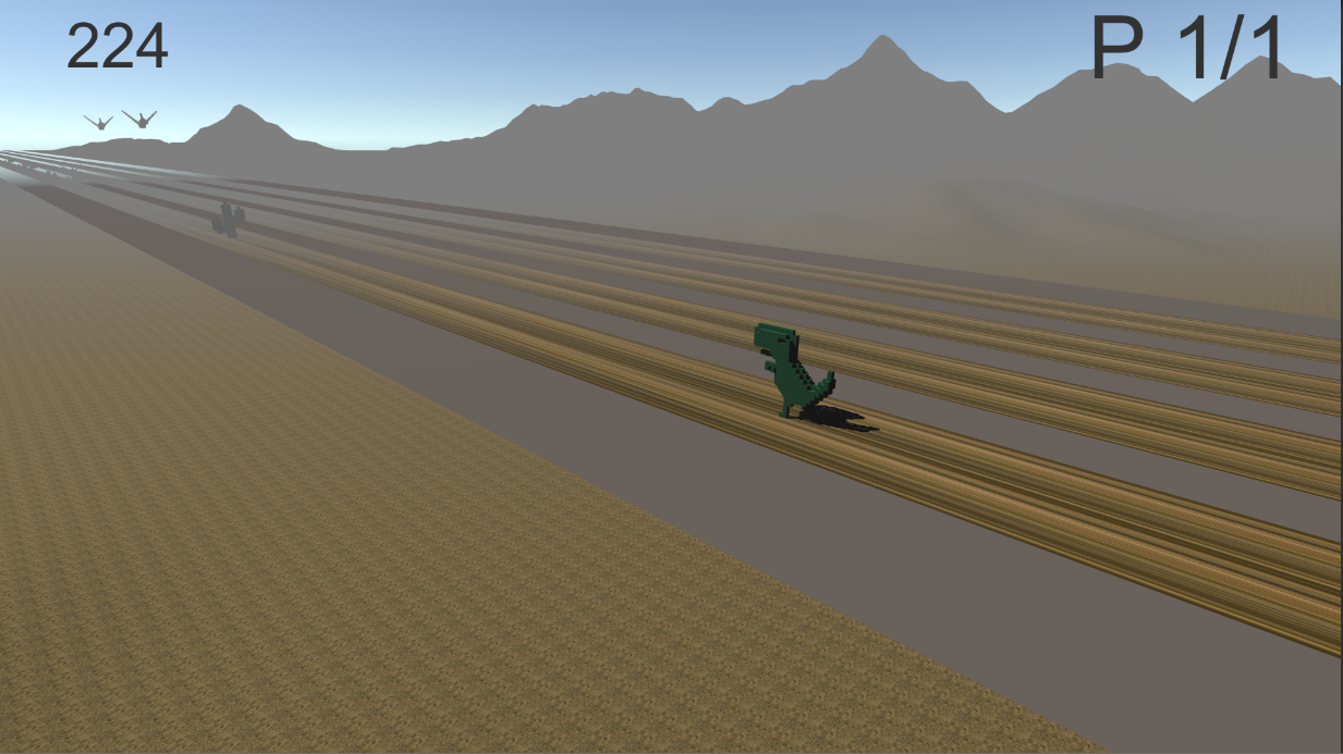 Динозаврик 3D Онлайн ภาพหน้าจอเกม